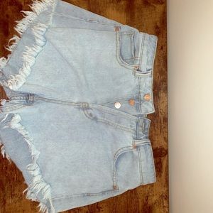 Target Jean Shorts- High Waisted